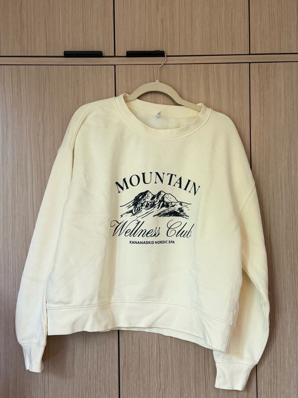 Cream Crewneck Sweatshirt